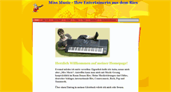 Desktop Screenshot of missmusic.de